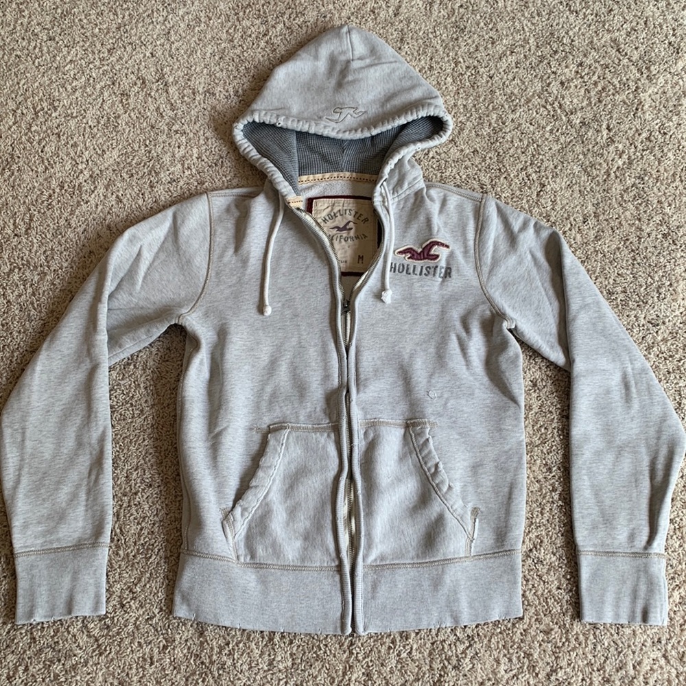 Hollister Brand Full Zip Hoodie
